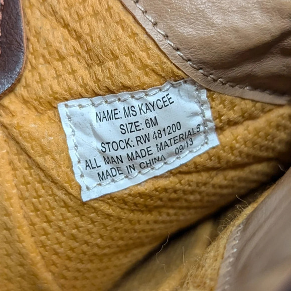 Western Boots Vegan Leather Round Toe Camo Brown Women's Size 6 Realtree Girl‎ - Picture 5 of 13